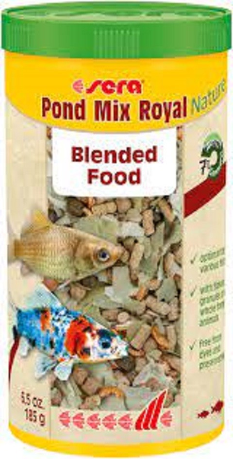 Hrana za ribice Pond Mix Royal-Nature 1000 ml.