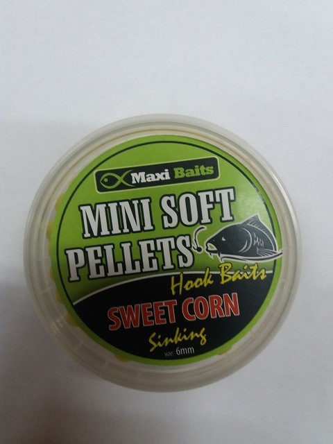 Mini soft pellets-SWEET CORN Maxi Baits