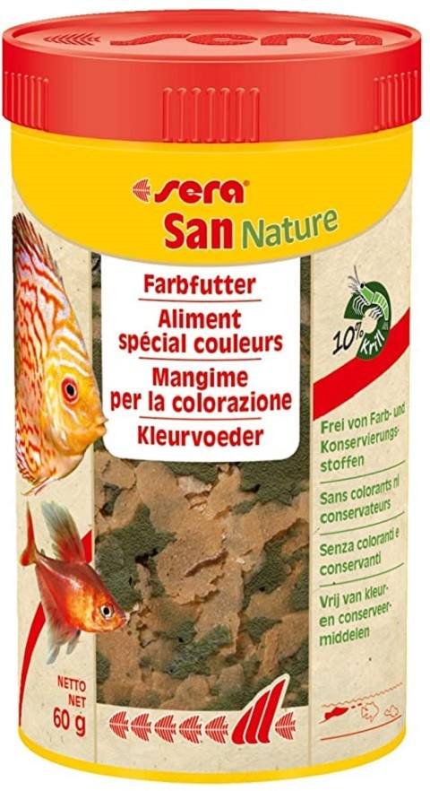 Sera-Hrana za tropske ribice San-Nature 250 ml   AKCIJA